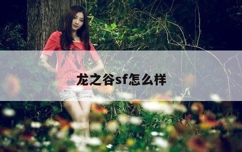 龙之谷sf怎么样