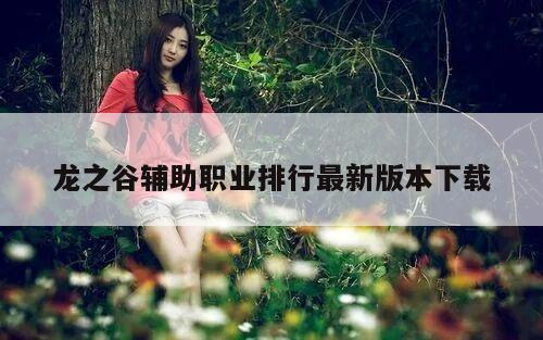 龙之谷辅助职业排行最新版本下载